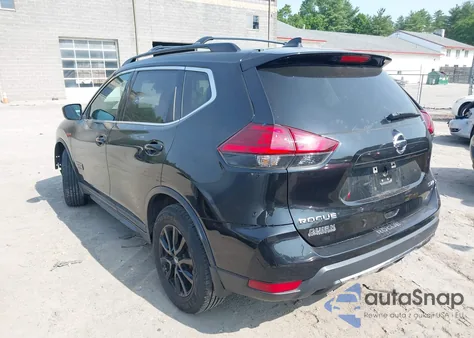 2017 Nissan Rogue Sv из США, поврежденный, VIN 5N1AT2MV5HC755535